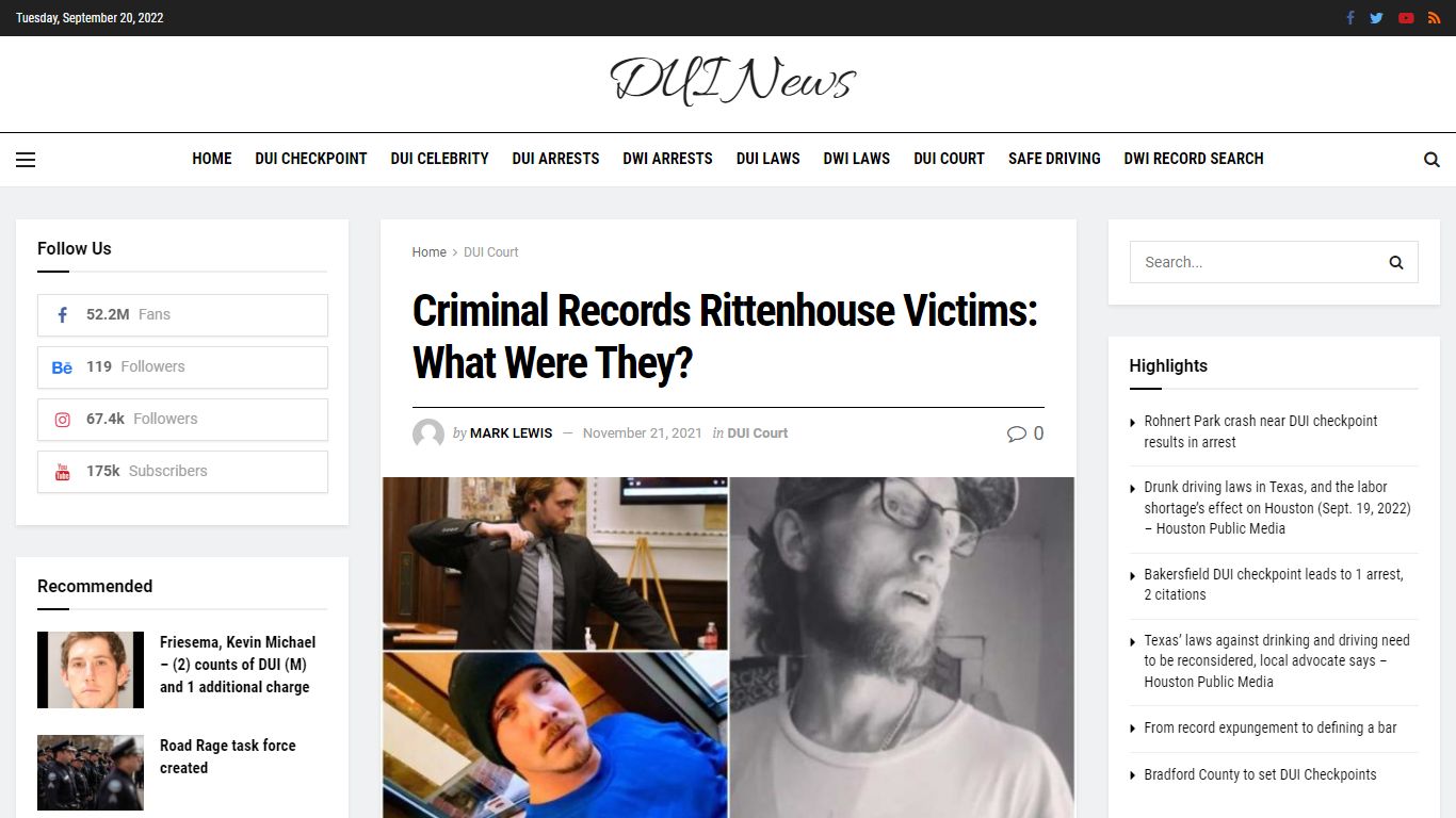 Criminal Records Rittenhouse Victims: What Were They?